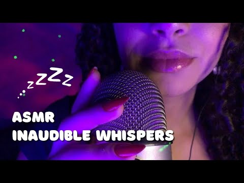 ASMR| sussurros inaudíveis pra te fazer dormir 😴✨