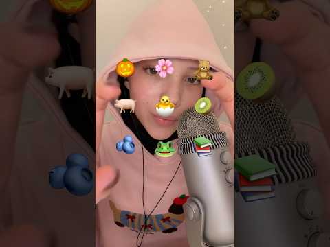 emoji game! #asmr #relax #triggersforsleep #tingles #emoji