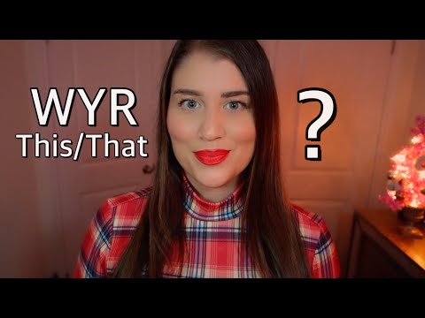 ASMR | Asking 50 “Would You Rather” This/That Questions (Christmas Edition)