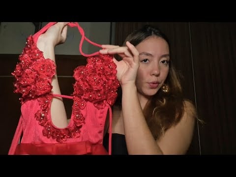 ASMR roleplay costureira fazendo sua fantasia de diva pop ✨️🎤