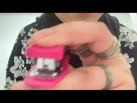 ASMR | Fast 1 minute Photoshoot session (photography, stapler camera)