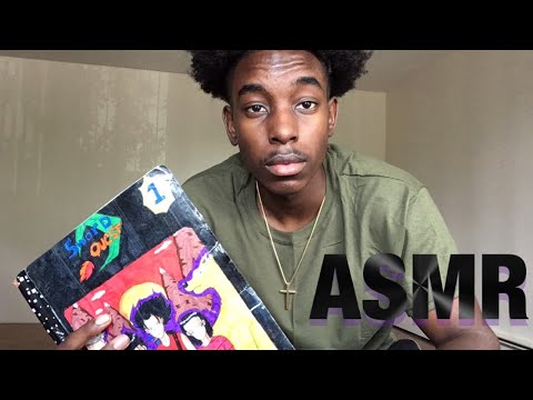 [ASMR] Detailing My unfinished comic book // Graphic novel