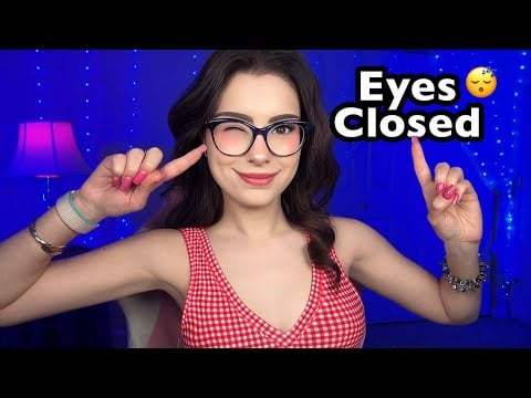 ASMR Follow My Instructions EYES CLOSED 😴 Intuition Tests for Sleep 💤