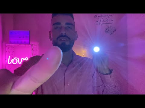 ASMR | EXAMEN DES YEUX (FAST)