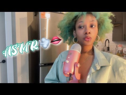 ASMR Intense/ Gentle Blowing and Breathing into the Mic + Mic Scratching 😮‍💨👄🎙️✨