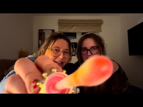 ASMR with my little sister👩🏼‍🤝‍👩🏻✨