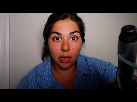 RP ASMR - Friend fries your hair and gossips about reality tv like it's personal