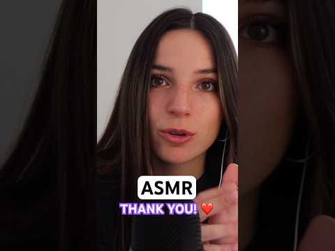 A Much Overdue Thank You! #asmr