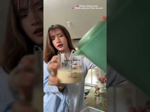 Tiktok: ximena ASMR /Tiktok2: Xime Arevalo #recetasfaciles #helado #recetassaludables #food #mukbang