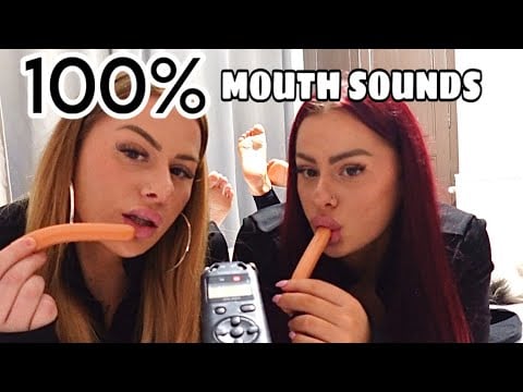 100% MOUTH SOUNDS w/MY TWINS SISTER (asmr, chuchotements, inaudible, mots déclencheurs)