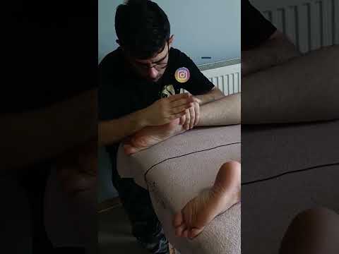 THE MOST RELAXING TURKISH REFLEXOLOGY MASSAGE FOR FEET #satisfying #relaxing #asmr #shorts #massage