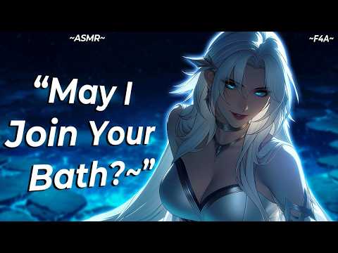 Moon Goddess Catches You Bathing in Her Basin~ 🌙| Soft Claiming & Flirting | ASMR Roleplay | F4A