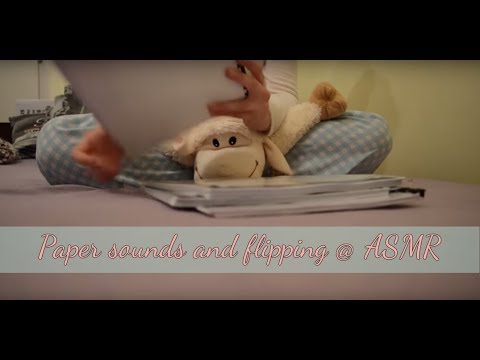 ASMR @ Papírhangok / Paper sounds and flipping