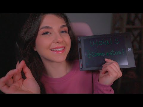 ASMR TEACHING you SPANISH words (Soft Spoken) | Lonixy ASMR