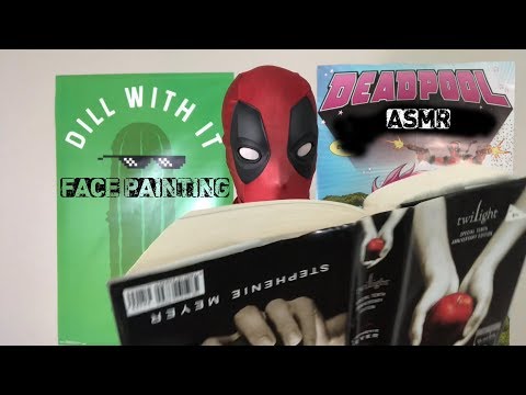 Deadpool ASMR Face Painting