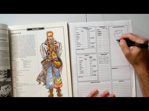 ASMR Shadowrun RPG Character Creation