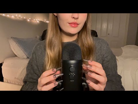 ASMR✨mic base tapping & scratching | hand movements | soft mic scratching✨