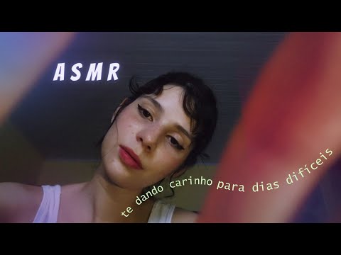 TEVE UM DIA DIFÍCIL? TE FAÇO DORMIR NO COLO - asmr caseirinho