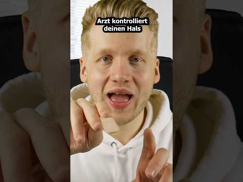 Arzt kontrolliert deinen Hals! #asmr