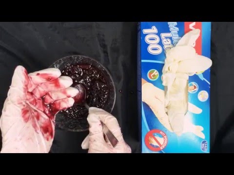 LATEX GLOVES👏 LAYERING👅👉 STICKY😈😛 WITH MARMELADE [[ASMR]]