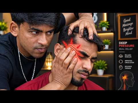 Fast Tapping & Scratching Head Massage For Deep Sleep & Instant Stress Relief | ASMR No Talking