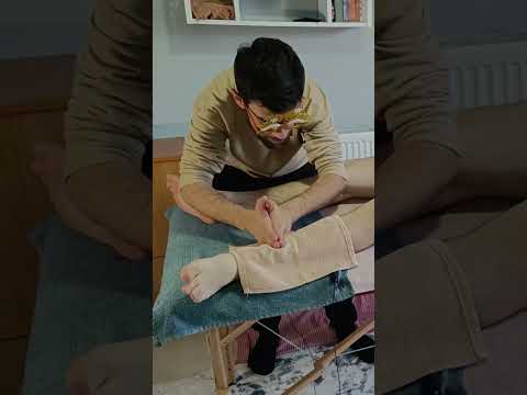 ASMR TURKISH LEG MASSAGE #shortvideo #relax #triggersforsleep #massage