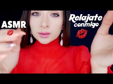 ASMR Relajate conmigo *besos