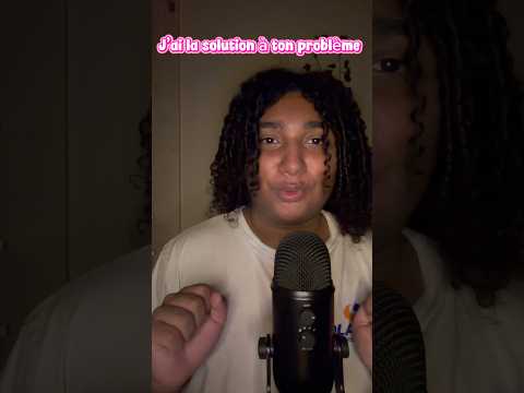 J’ai la solution pour toi, viens sur Snap  Kesha.a05 #asmr #relax #snapchat #followme ￼