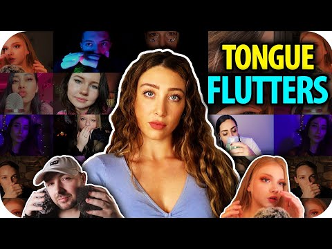 SUPER INTENSE T0NGUE FLUTTtERING WITH FRIENDS |  ASMR