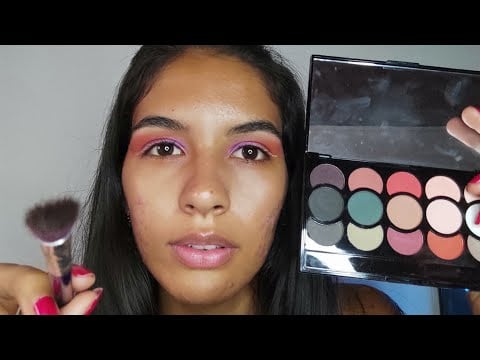 ASMR MAQUIANDO VOCÊ RÁPIDO MAKEUP APPLICATION Fast