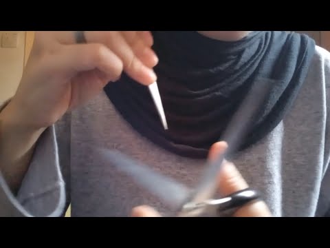 ASMR | Pulling & cutting negative energy out of you (Ring sounds, scissors triggers)