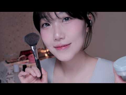 노토킹 ASMR 귀 녹는 봄 메이크업 No Talking ASMR Spring Makeup