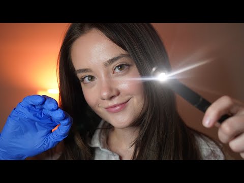 ASMR DOCTOR EXAM ROLEPLAY! Whispered