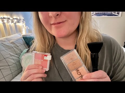 DANSK/DANISH ASMR - doing your makeup | whispering
