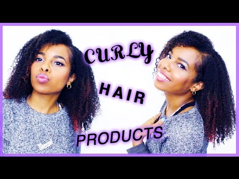 My Current Curly Hair Products ⎜Natural Hair ♥