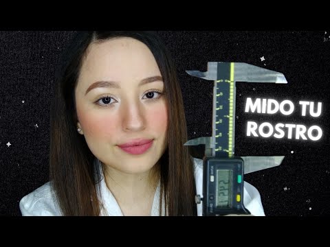 DOCTORA ESTÉTICA TOMA MEDIDAS DE TU ROSTRO | ROLEPLAY MÉDICO | ASMR Español