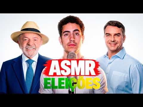 ASMR EM QUEM EU VOU VOTAR? - Lendo as propostas de Lula e Flávio Bolsonaro