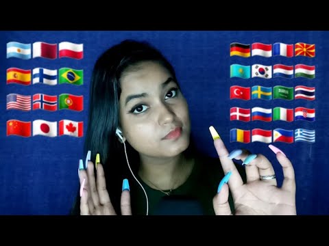 ASMR Whispering *National* in 40 Different Languages