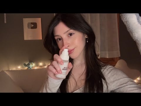 ASMR Getting You Ready For Bed 🤍🧸🍵 calming personal attention 