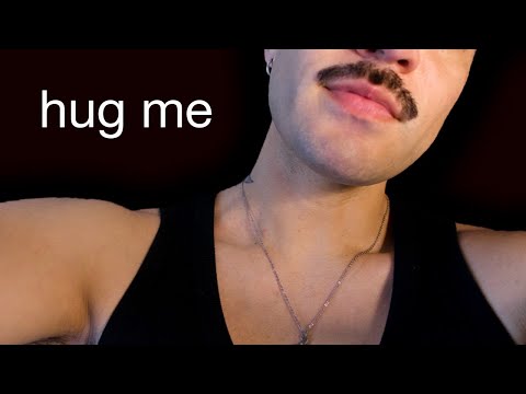 ASMR hugs to make you feel good! (clicky male whisper)