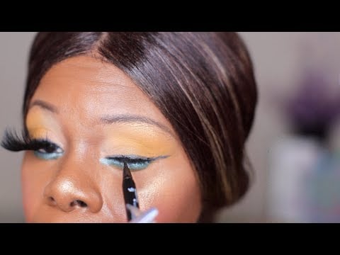 EXCITED ! THEY FINALLY MADE A LASH GLUE & LINER ALL IN ONE 1 ASMR MAKEUP IENVY LASHES