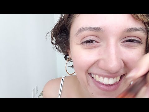 ASMR Doing Your Makeup || Personal Attention, Face Touching, Fast Tapping, Mouth Sounds