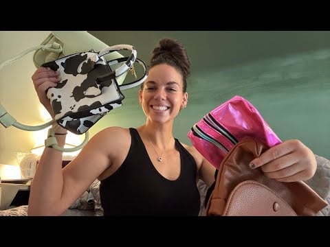 ASMR scratching, tapping, & gripping for lots of TINGLES✨👜 (whispers only) 