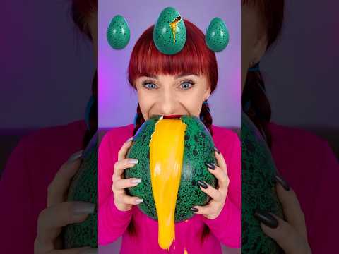 ASMR Eating Giant Green Quail Egg VS Small Quail Eggs #mukbang