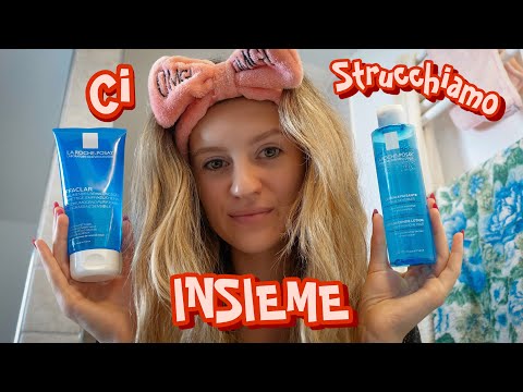 ASMR CI STRUCCHIAMO INSIEME 🚿 Skincare Routine & Whispering 🇮🇹