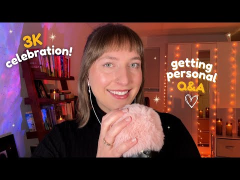 ASMR Ask Me Anything Whisper Ramble🕵️ 3K SUBS CELEBRATION🥳