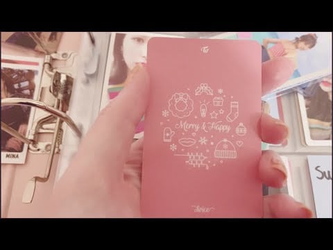 asmr lofi kpop photocard haul + binder organizing