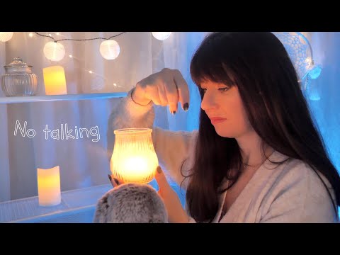 ASMR | NO TALKING contemplatif, j'installe le nouveau décor du studio ✨