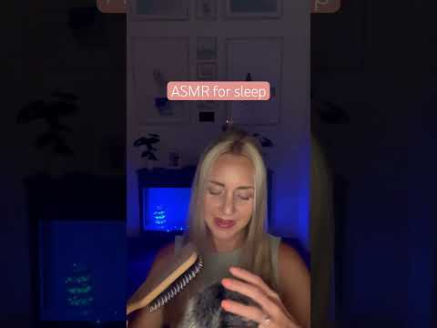 mic brushing you to sleep #asmr #visualtingle