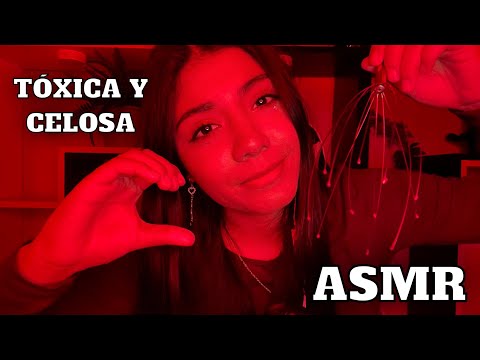 ASMR ESPAÑOL / Tu NOVIA TÓXICA Y CELOSA te AYUDA a DORMIR (roleplay)